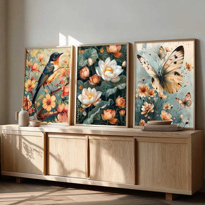 Nature Wall Art Paintings for Living Room - Wall Poster With frames