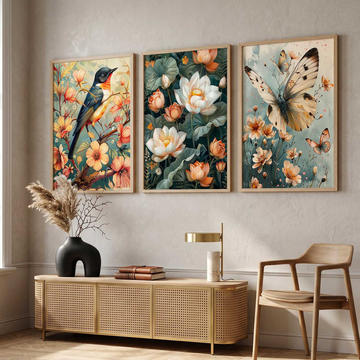 Nature Wall Art Paintings for Living Room - Wall Poster With frames