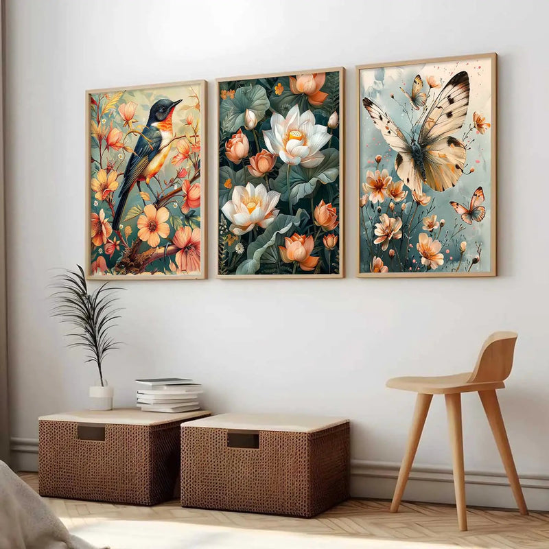 Nature Wall Art Paintings for Living Room - Wall Poster With frames
