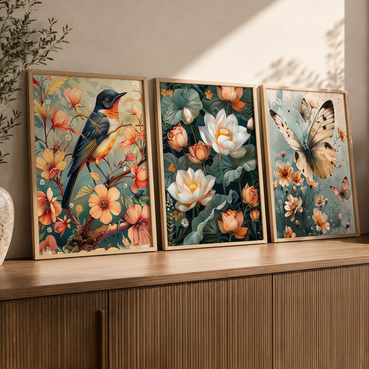 Nature Wall Art Paintings for Living Room - Wall Poster With frames