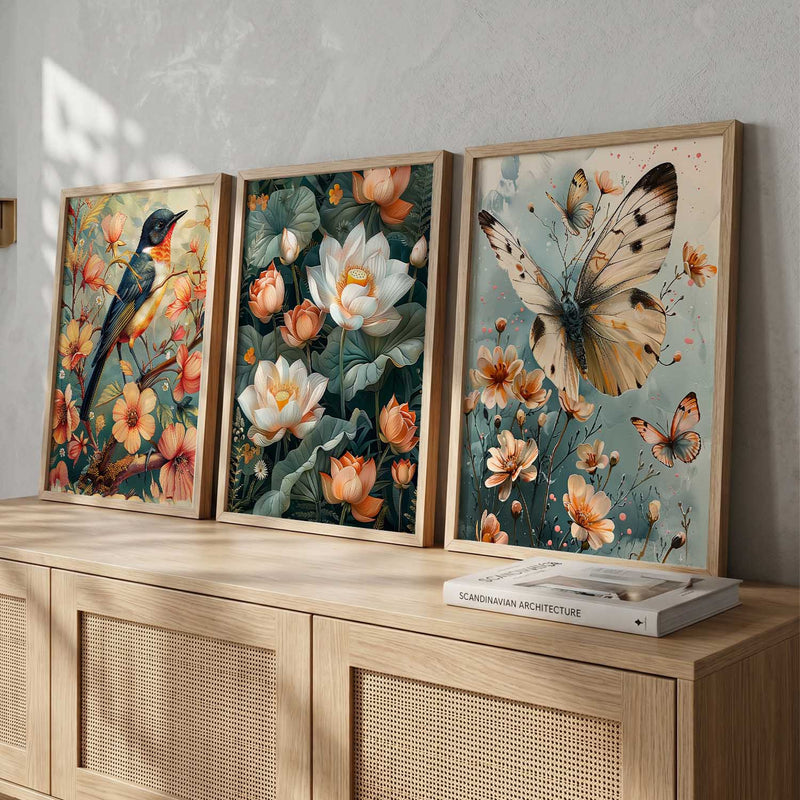 Nature Wall Art Paintings for Living Room - Wall Poster With frames