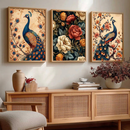 Traditional Wall Art Paintings for Living Room - Wall Poster With frames