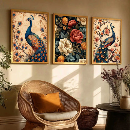 Traditional Wall Art Paintings for Living Room - Wall Poster With frames