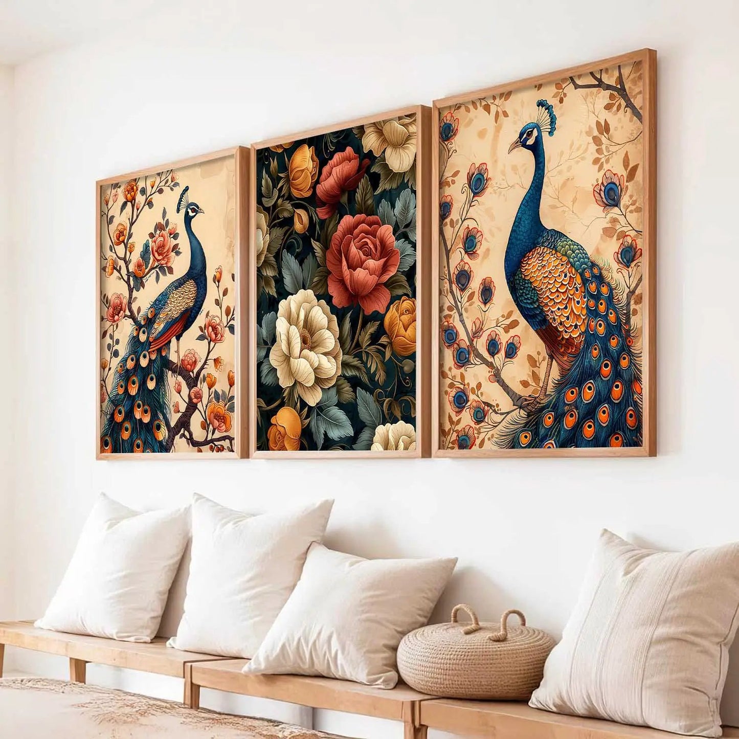 Traditional Wall Art Paintings for Living Room - Wall Poster With frames