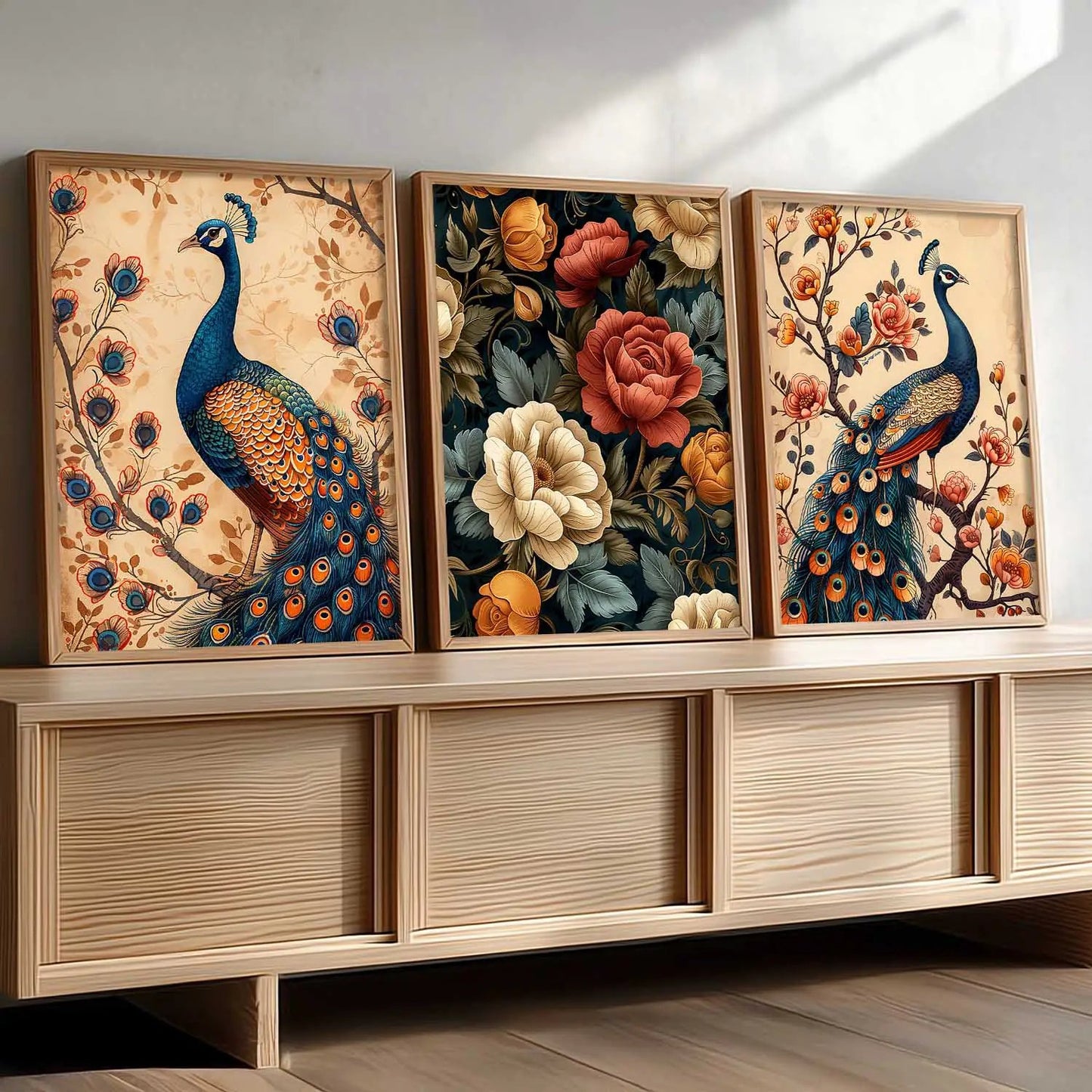 Traditional Wall Art Paintings for Living Room - Wall Poster With frames