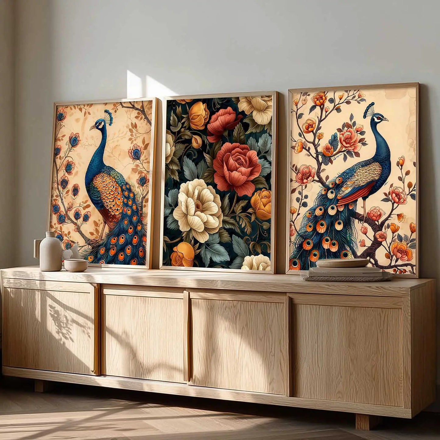 Traditional Wall Art Paintings for Living Room - Wall Poster With frames