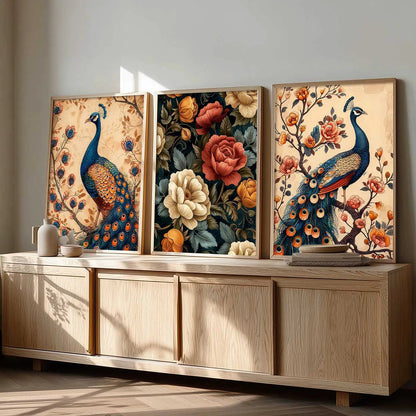 Traditional Wall Art Paintings for Living Room - Wall Poster With frames