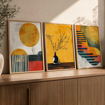 Modern  Wall Art Paintings for Living Room - Wall Poster With frames