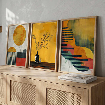 Modern  Wall Art Paintings for Living Room - Wall Poster With frames