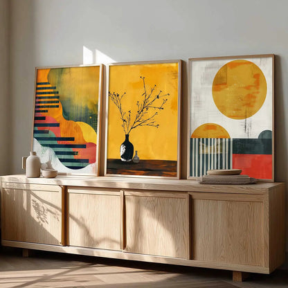 Modern  Wall Art Paintings for Living Room - Wall Poster With frames