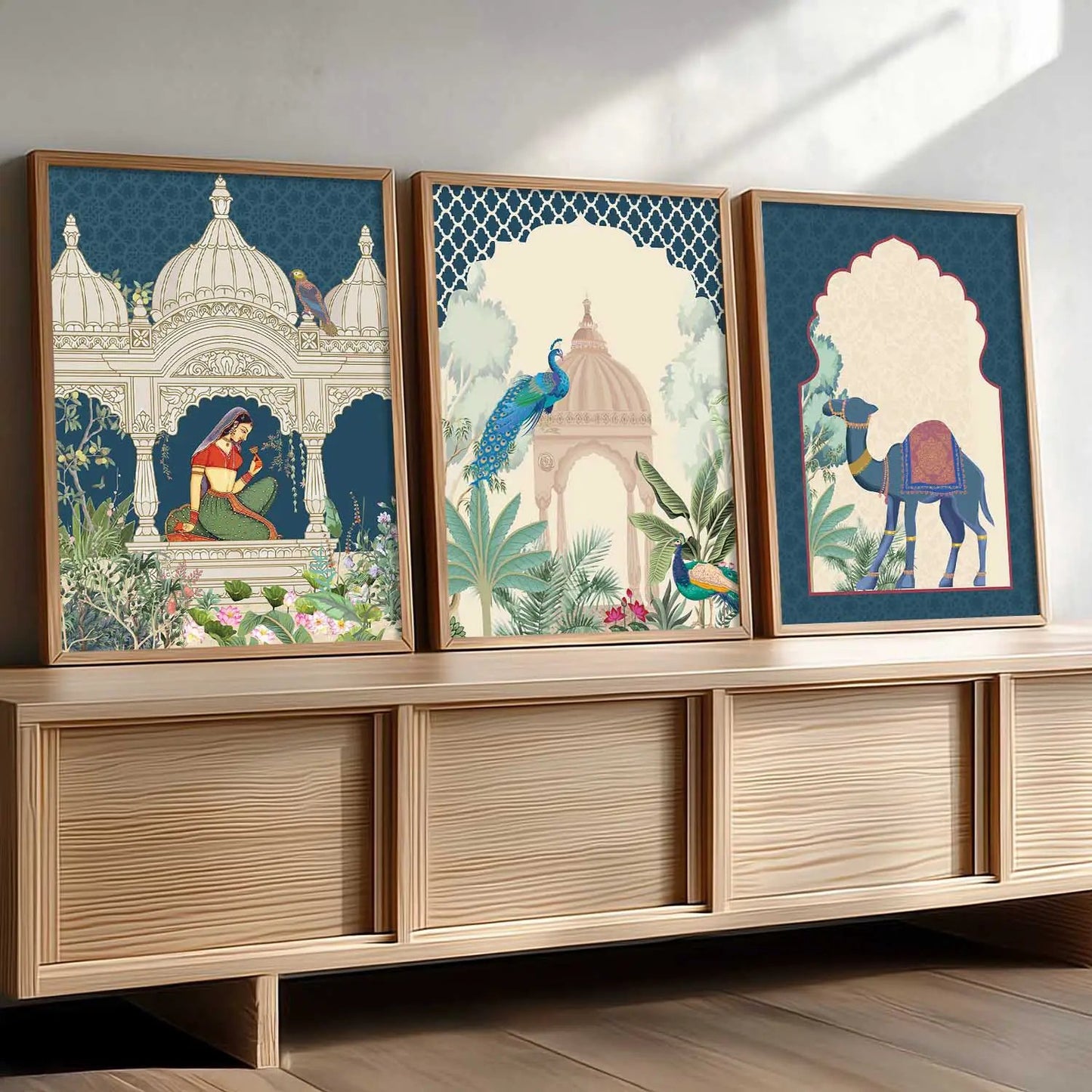 Traditional  Wall Art Paintings for Living Room - Wall Poster With frames