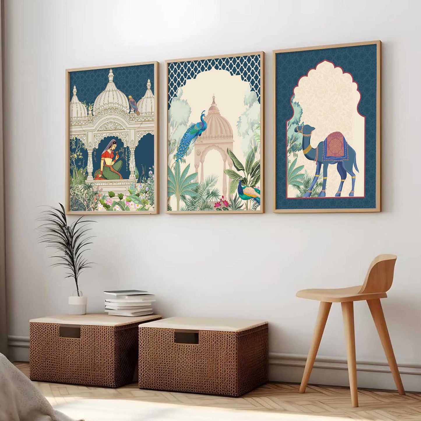 Traditional  Wall Art Paintings for Living Room - Wall Poster With frames
