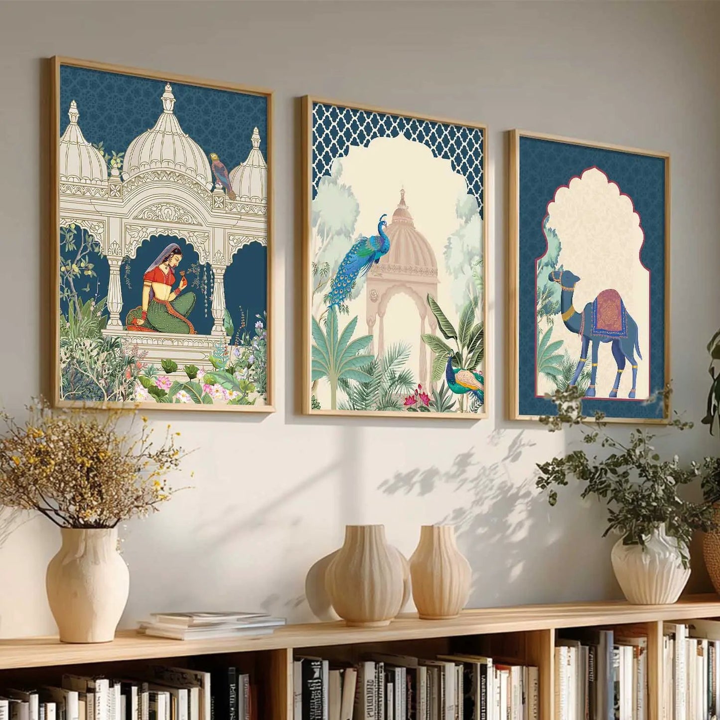 Traditional  Wall Art Paintings for Living Room - Wall Poster With frames