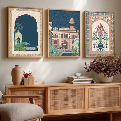 Traditional   Wall Art Paintings for Living Room - Wall Poster With frames