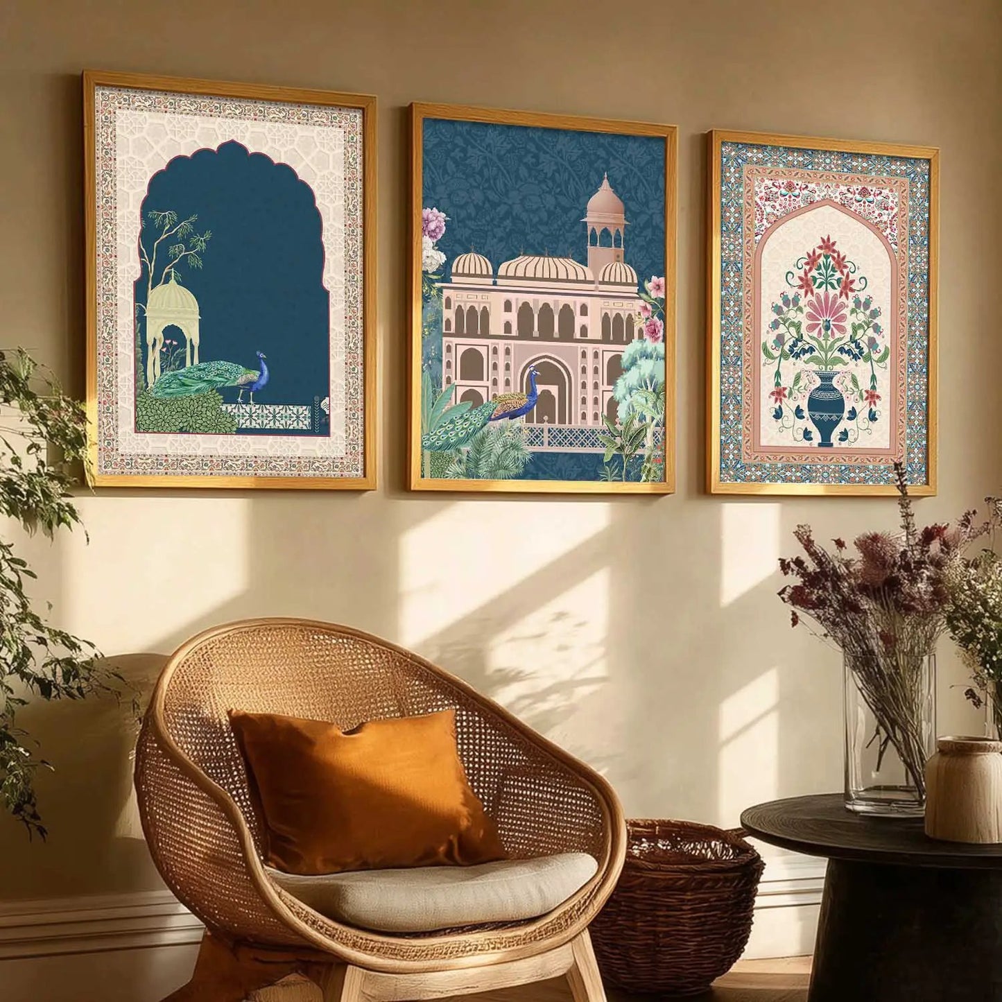 Traditional   Wall Art Paintings for Living Room - Wall Poster With frames