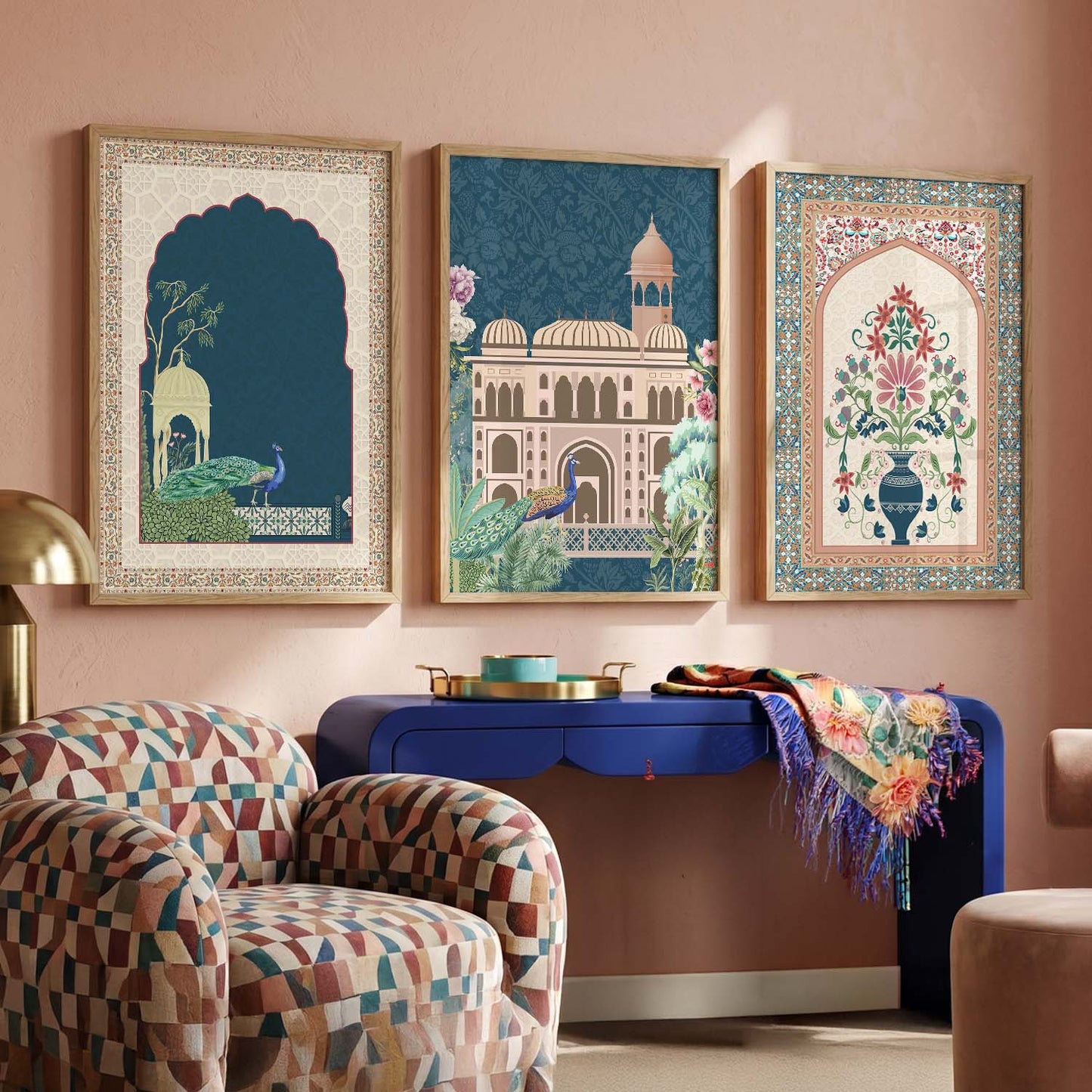 Traditional   Wall Art Paintings for Living Room - Wall Poster With frames