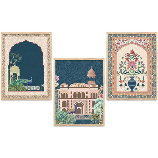 Traditional   Wall Art Paintings for Living Room - Wall Poster With frames