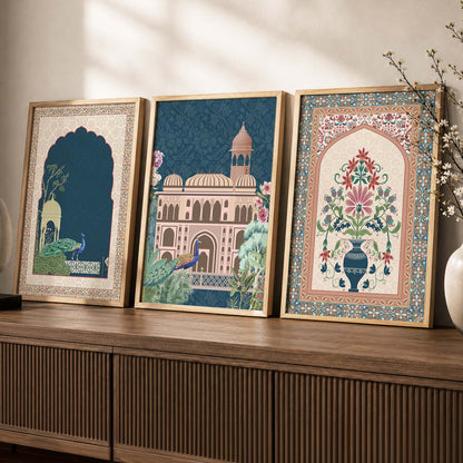 Traditional   Wall Art Paintings for Living Room - Wall Poster With frames