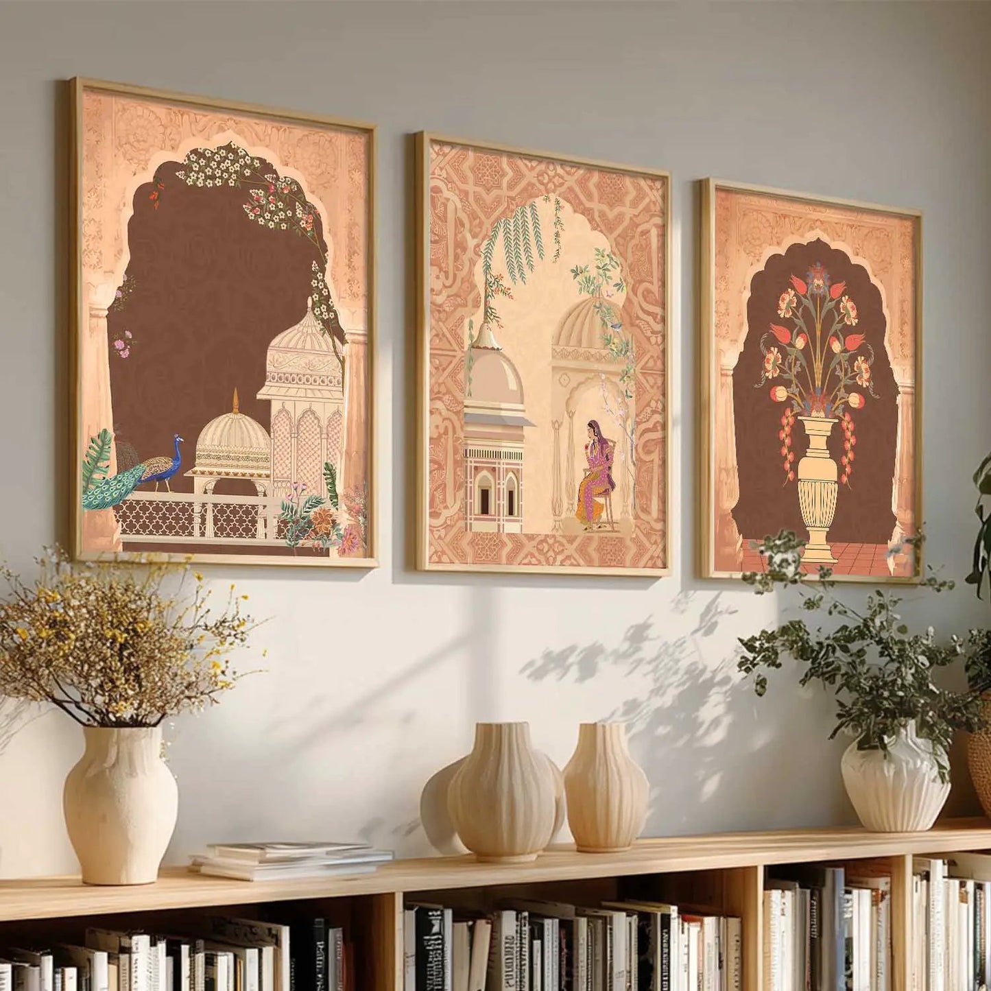 Traditional     Wall   Art  Paintings for Living Room - Wall Poster With frames