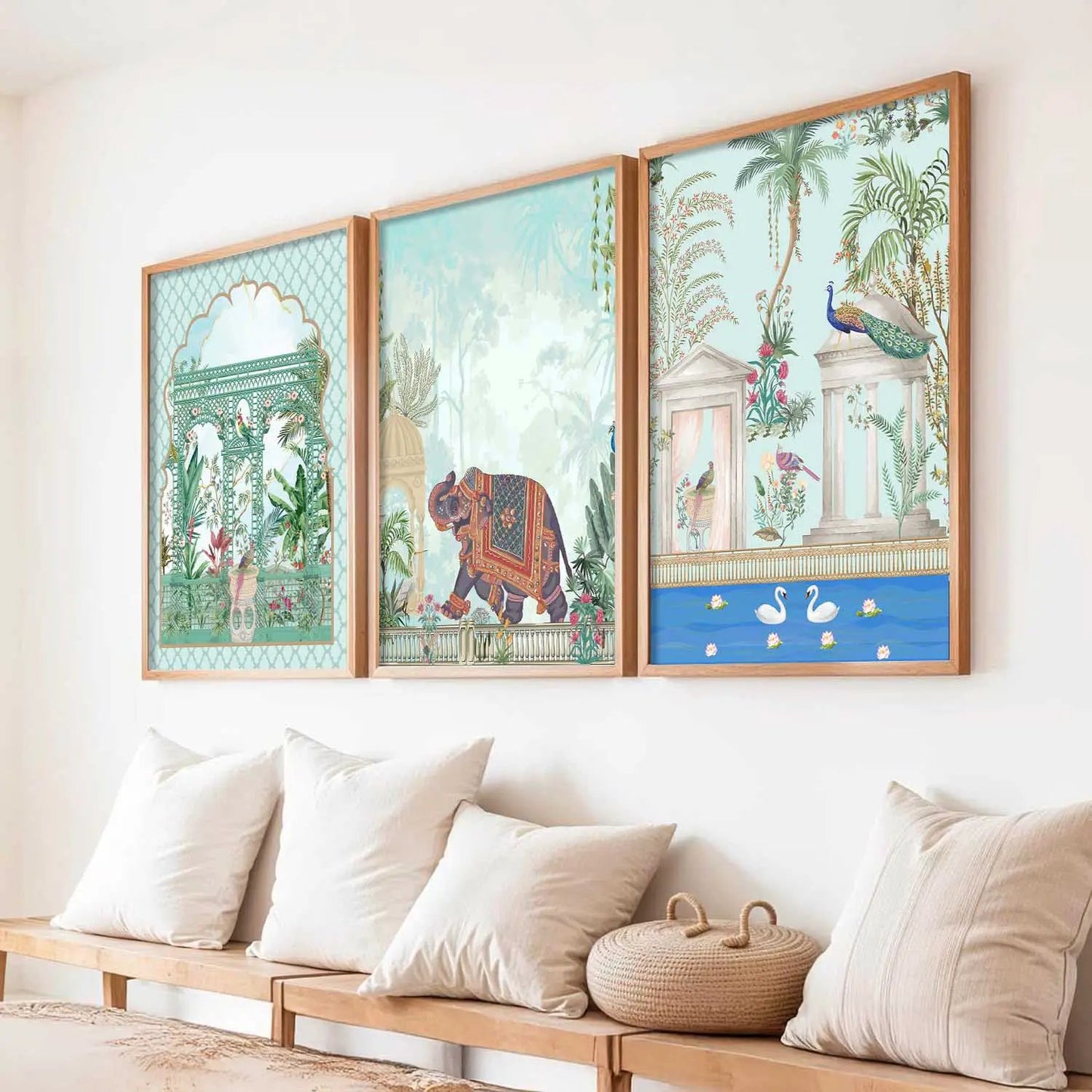 Traditional   Wall  Art Paintings for Living Room - Wall Poster With frames