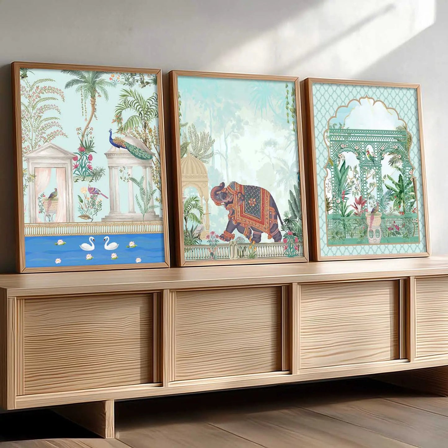 Traditional   Wall  Art Paintings for Living Room - Wall Poster With frames