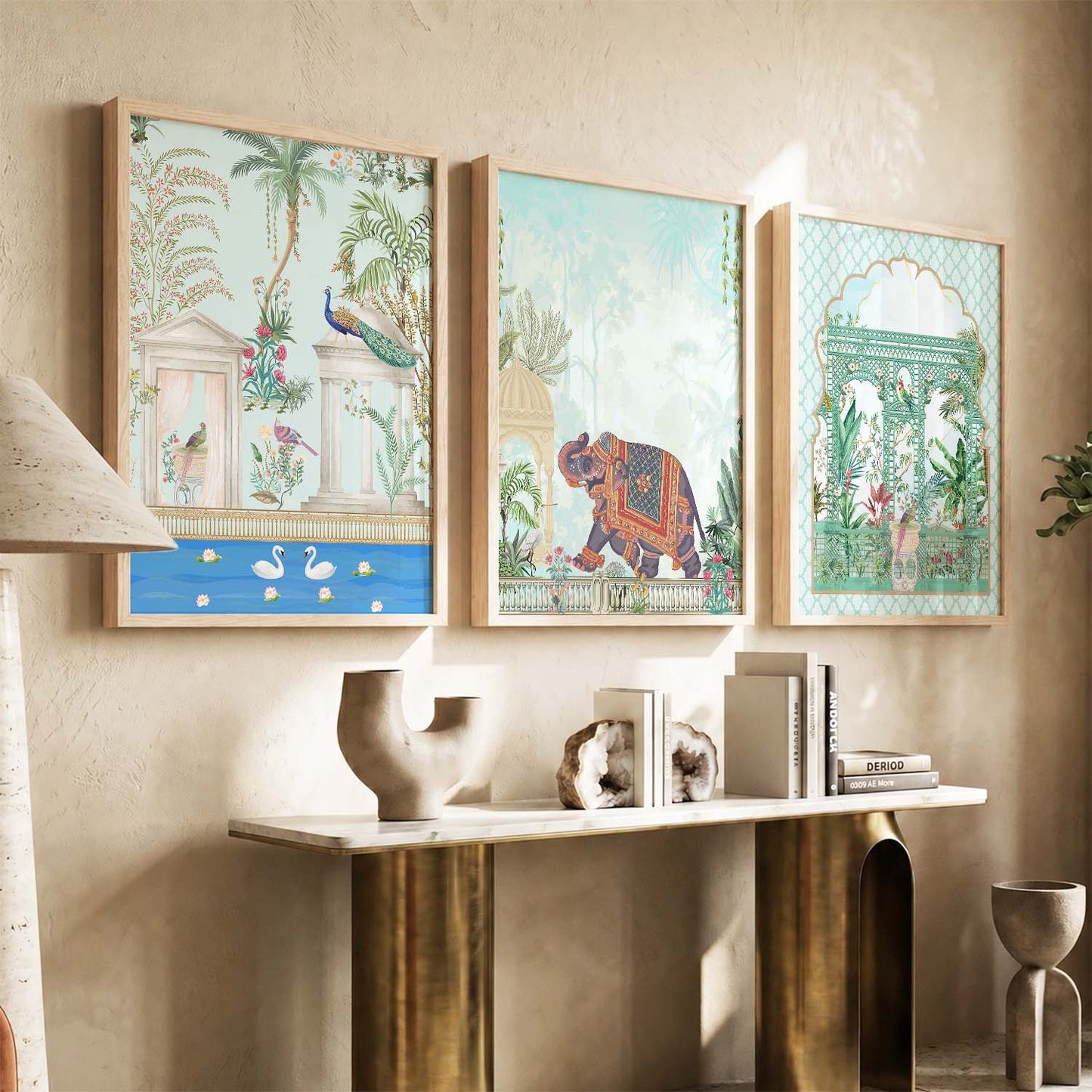 Traditional   Wall  Art Paintings for Living Room - Wall Poster With frames