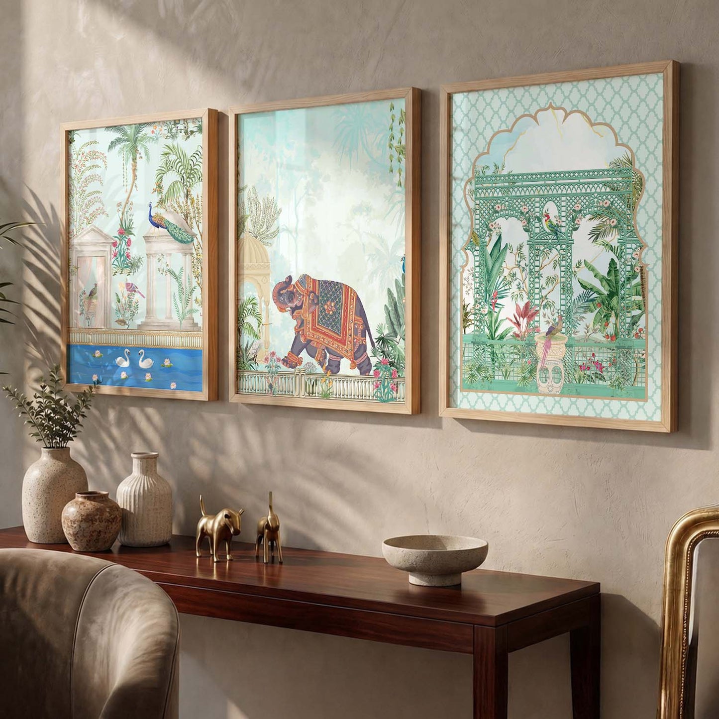 Traditional   Wall  Art Paintings for Living Room - Wall Poster With frames