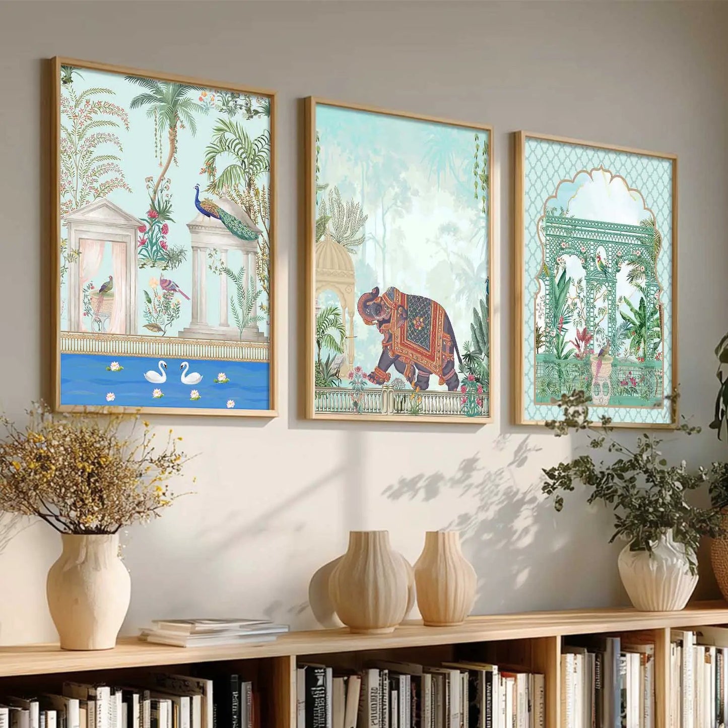 Traditional   Wall  Art Paintings for Living Room - Wall Poster With frames
