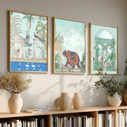 Traditional   Wall  Art Paintings for Living Room - Wall Poster With frames