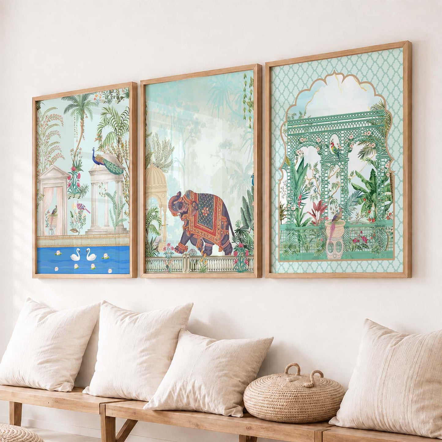Traditional   Wall  Art Paintings for Living Room - Wall Poster With frames