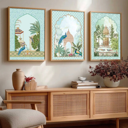 Traditional   Wall   Art  Paintings for Living Room - Wall Poster With frames