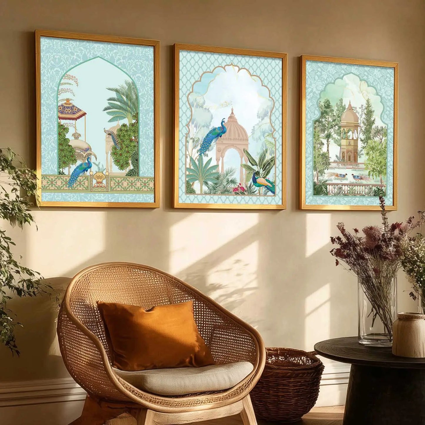 Traditional   Wall   Art  Paintings for Living Room - Wall Poster With frames