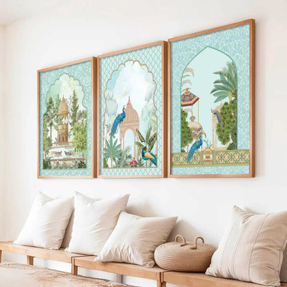 Traditional   Wall   Art  Paintings for Living Room - Wall Poster With frames