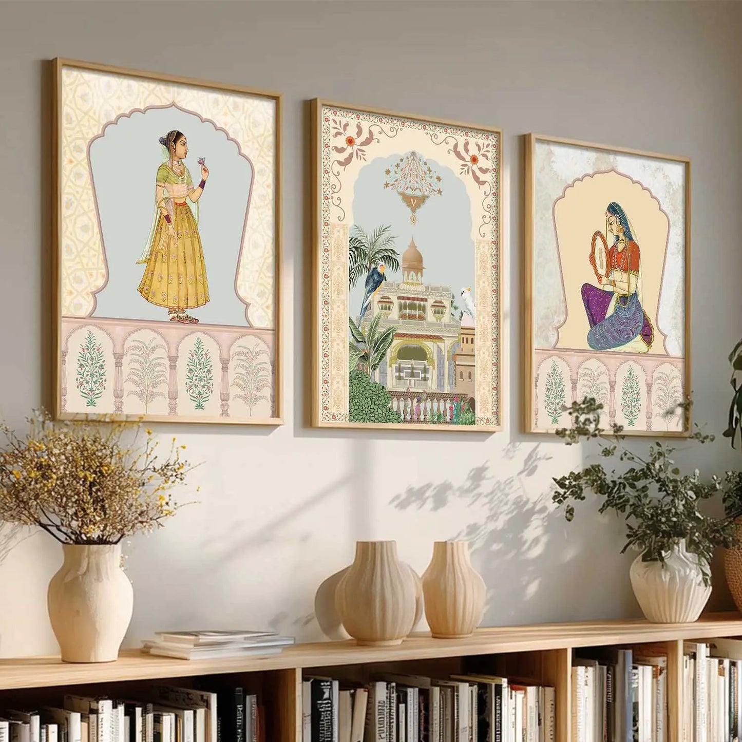 Traditional  Wall  Art Paintings for Living Room - Wall Poster With frames