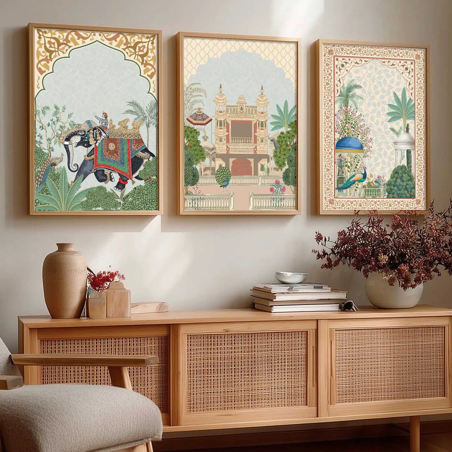 Traditional  Wall   Art  Paintings for Living Room - Wall Poster With frames