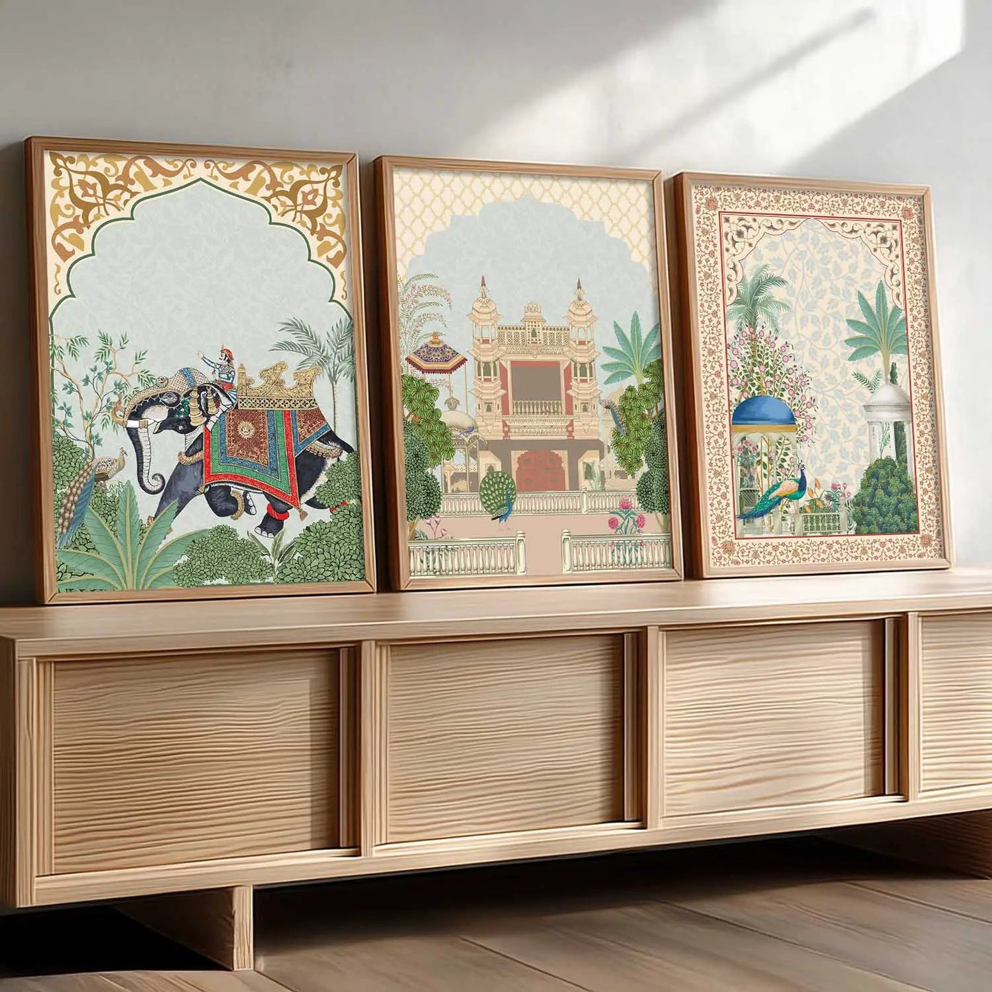 Traditional  Wall   Art  Paintings for Living Room - Wall Poster With frames