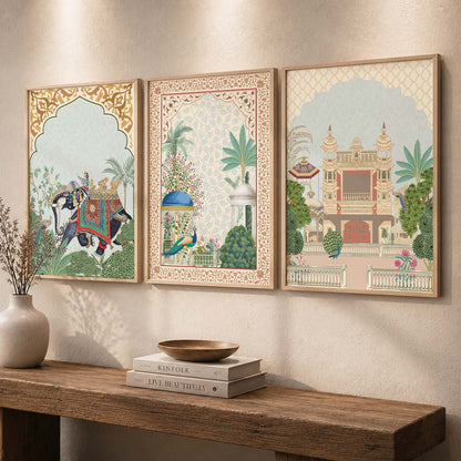 Traditional  Wall   Art  Paintings for Living Room - Wall Poster With frames