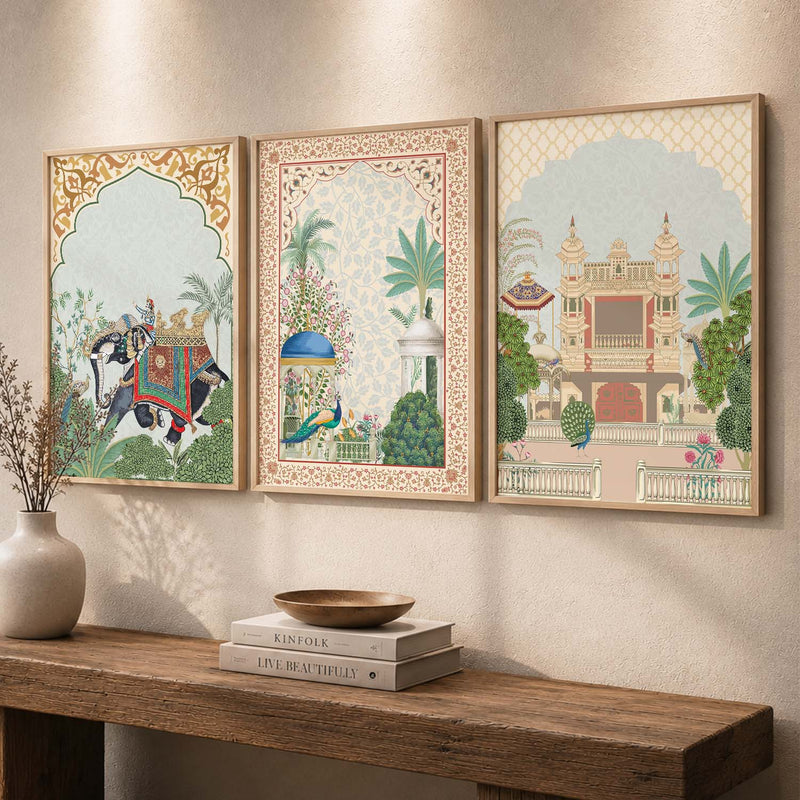 Traditional  Wall   Art  Paintings for Living Room - Wall Poster With frames