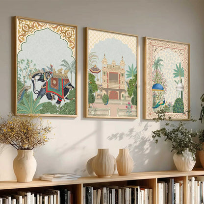 Traditional  Wall   Art  Paintings for Living Room - Wall Poster With frames
