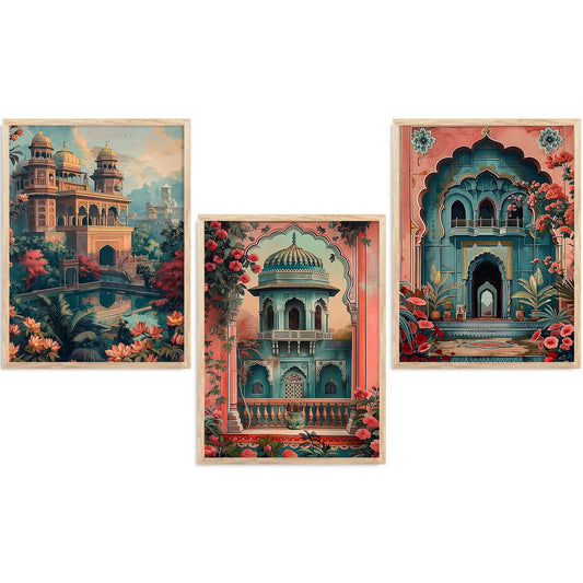 Traditional  Wall  Art  Paintings for Living Room - Wall Poster With frames
