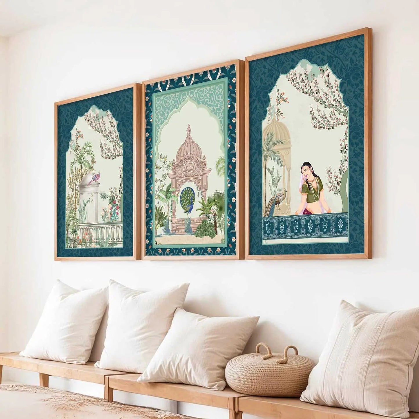 Traditional  Wall Art Paintings for Living Room - Wall Poster With frames