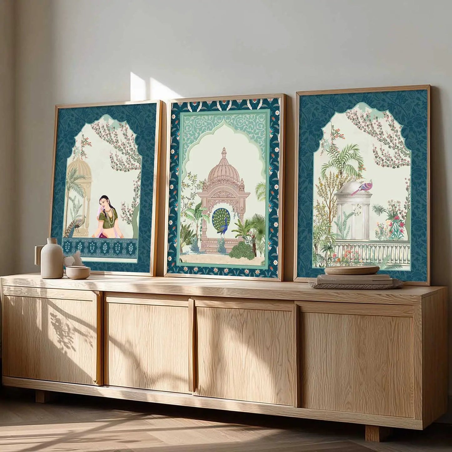 Traditional  Wall Art Paintings for Living Room - Wall Poster With frames