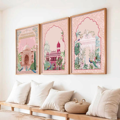 Traditional    Wall  Art  Paintings for Living Room - Wall Poster With frames