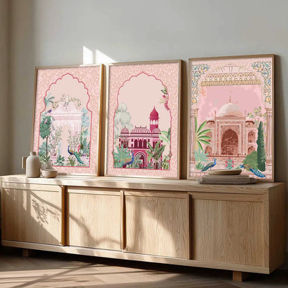 Traditional    Wall  Art  Paintings for Living Room - Wall Poster With frames