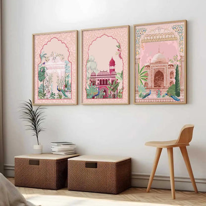 Traditional    Wall  Art  Paintings for Living Room - Wall Poster With frames