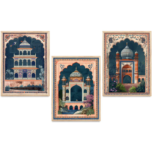 Traditional  Wall  Art Paintings for Living Room - Wall Poster With frames