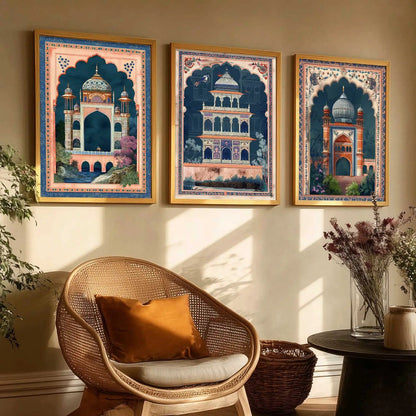 Traditional  Wall  Art Paintings for Living Room - Wall Poster With frames
