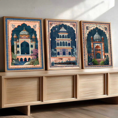 Traditional  Wall  Art Paintings for Living Room - Wall Poster With frames