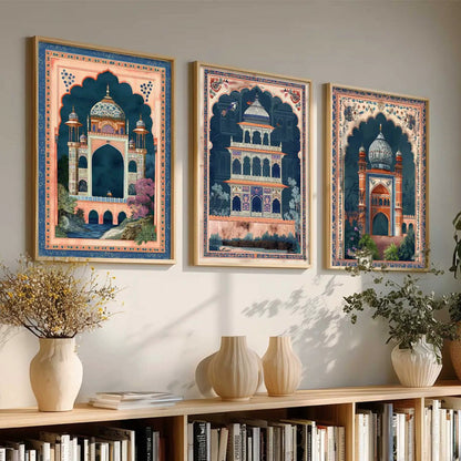 Traditional  Wall  Art Paintings for Living Room - Wall Poster With frames