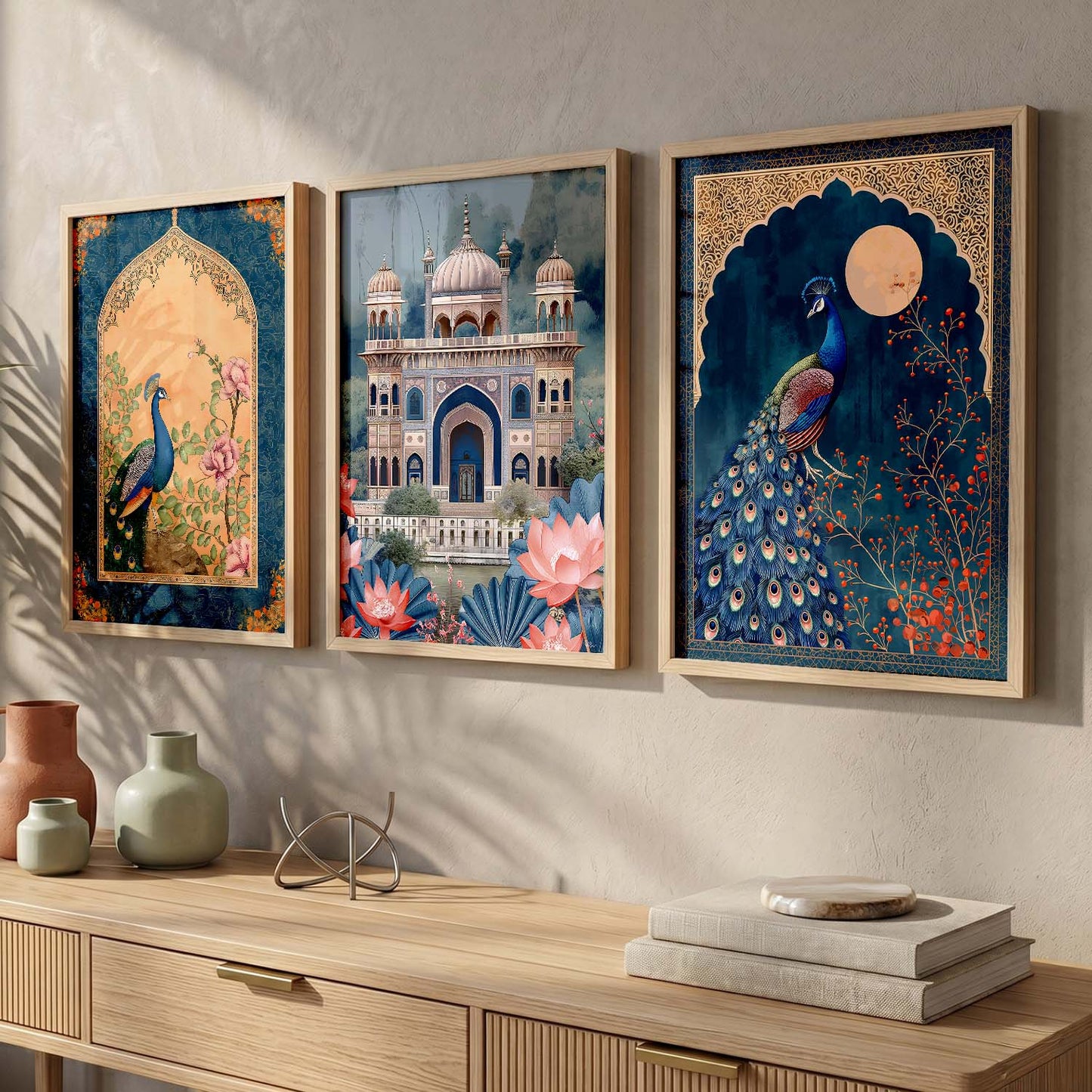 Traditional   Wall  Art  Paintings for Living Room - Wall Poster With frames